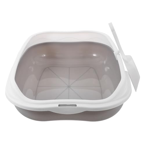 COLLBATH Katzentoilette Katzenklo Tragbare Toilette Für Katzen Welpentoilette Grey Abs COLLBATH Katzentoilette Katzenklo Tragbare Toilette Für Katzen Welpentoilette Grey Abs von COLLBATH