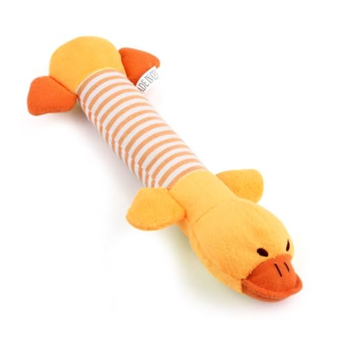 COLLBATH Hundespielzeug Quietschen Plüsch Ente Für Welpen Kauen Orange Sound Spielzeug Haustier Kau-Spielzeug COLLBATH Hundespielzeug Quietschen Plüsch Ente Für Welpen Kauen Orange Sound Spielzeug Haustier Kau-Spielzeug von COLLBATH