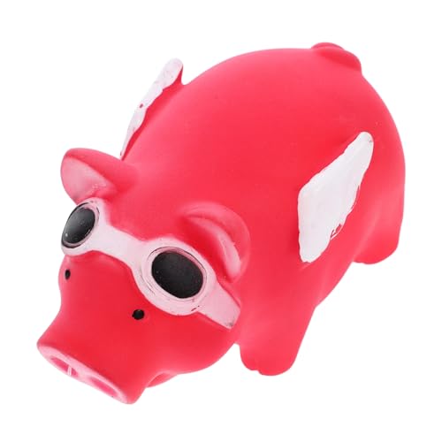 COLLBATH Quietschendes Hundespielzeug Schwein Interaktives Kauspielzeug Für Welpen Praktisches Beißspielzeug Drinnen Draußen COLLBATH Quietschendes Hundespielzeug Schwein Interaktives Kauspielzeug Für Welpen Praktisches Beißspielzeug Drinnen Draußen von COLLBATH