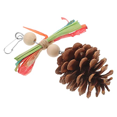 COLLBATH Papagei Kauspielzeug Kiefernzapfen Holz Vogel Spielzeug Vogel Futtersuche Hängendes Spielzeug Papagei Liefert COLLBATH Papagei Kauspielzeug Kiefernzapfen Holz Vogel Spielzeug Vogel Futtersuche Hängendes Spielzeug Papagei Liefert von COLLBATH