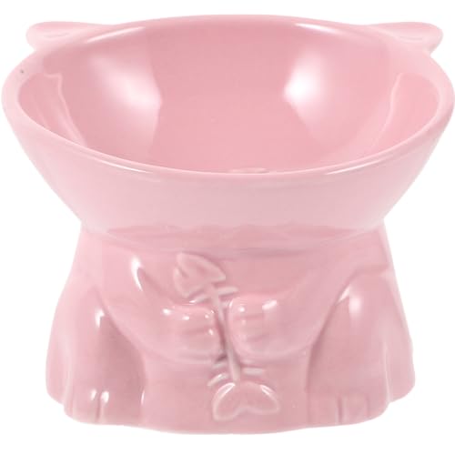 COLLBATH Keramiknapf Für Haustiere Futternäpfe Für Katzen Erhöhter Katzennapf Breiter Katzennapf Katzennäpfe Schüssel Katze Erzogen Katzenwasserschale Futterspender Katzennapfständer Rosa COLLBATH Keramiknapf Für Haustiere Futternäpfe Für Katzen Erhöhter Katzennapf Breiter Katzennapf Katzennäpfe Schüssel Katze Erzogen Katzenwasserschale Futterspender Katzennapfständer Rosa von COLLBATH