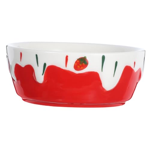 COLLBATH Keramischer Hamsternapf für Kleine Futter und Wassernapf mit Antikipp Design für Hamster Meerschweinchen und Chinchillas Dekorativer Rutschfester Kleine COLLBATH Keramischer Hamsternapf für Kleine Futter und Wassernapf mit Antikipp Design für Hamster Meerschweinchen und Chinchillas Dekorativer Rutschfester Kleine von COLLBATH