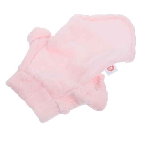 COLLBATH Kleidung Für Haarlose Katzen Wintermantel Für Hunde Kleidung Für Katze Hundebekleidung Winterbekleidung Für Haustiere Süße Hundekleidung Welpenkleidung Rosa Winddicht Jacke Samt von COLLBATH