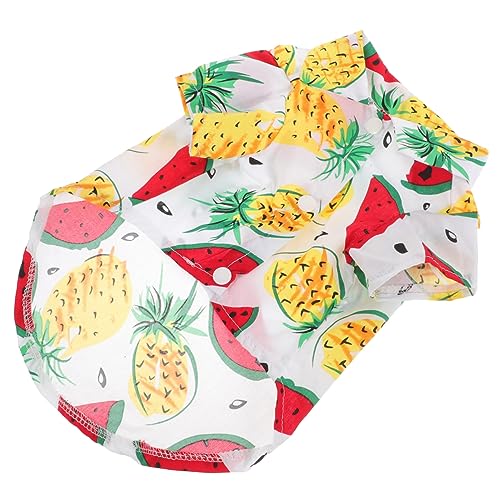 COLLBATH Haustier-Shirt Cooler Modischer Mantel Aus Atmungsaktiver Baumwolle Bezauberndes Welpen-kleidungsstück Für Den Urlaub Und Das Camping COLLBATH Haustier-Shirt Cooler Modischer Mantel Aus Atmungsaktiver Baumwolle Bezauberndes Welpen-kleidungsstück Für Den Urlaub Und Das Camping von COLLBATH