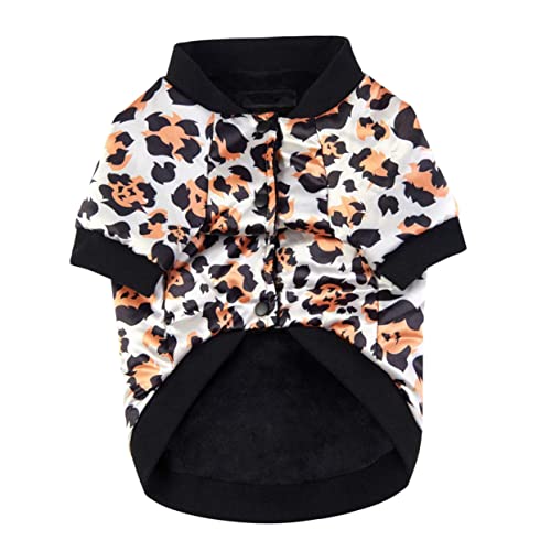 COLLBATH Kleidung Mit Leopardenmuster Für Hunde Hunde-Hoodie Westen Kostüm Auto Windhund Hundepullover Klein Hundejacken Für Regenmantel Puffer Hundehandtuch Welpe Hundeschuhe Baumwolle COLLBATH Kleidung Mit Leopardenmuster Für Hunde Hunde-Hoodie Westen Kostüm Auto Windhund Hundepullover Klein Hundejacken Für Regenmantel Puffer Hundehandtuch Welpe Hundeschuhe Baumwolle von COLLBATH