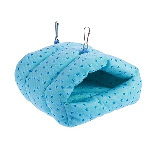 COLLBATH Meerschweinchen-hängematte Versteck Heizkissen Für Hamster Eichhörnchen Mäuse Ratten Sternmuster 16 X 16 X 13 cm von COLLBATH