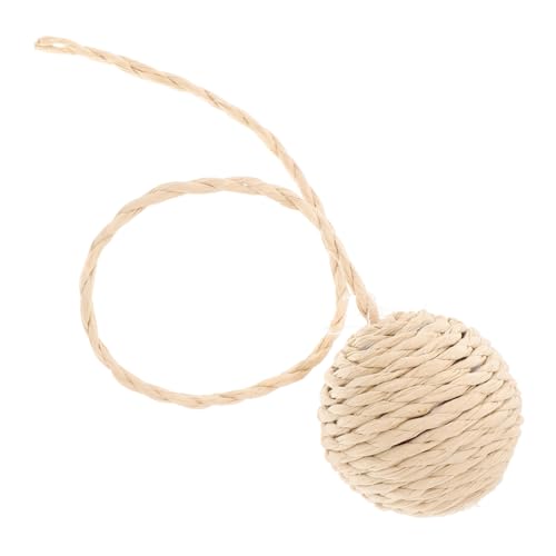 COLLBATH Kratzbaum-papierball Für Katzen Ballspielzeug Für Kätzchen Katzen-Teaser- Ballspielzeug Für Katzen Sisalkugeln Katzenspielzeug Für Wohnungskatzen Crinkle Cat Toy Beige COLLBATH Kratzbaum-papierball Für Katzen Ballspielzeug Für Kätzchen Katzen-Teaser- Ballspielzeug Für Katzen Sisalkugeln Katzenspielzeug Für Wohnungskatzen Crinkle Cat Toy Beige von COLLBATH