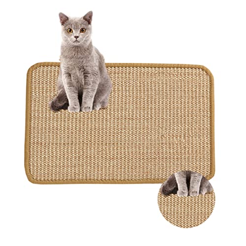 COLLBATH Katze Sisal Schleifmatte Klaue Matte 40x60cm Pet Liefert Bequem Und Spielmatte Für Haustierbedarf von COLLBATH