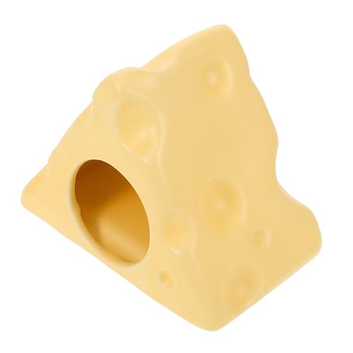 COLLBATH Kühlkäsenest Haus Kühlung Schlafbett für Hamster Versteck klein drinnen Hamsterhäuser Hamsternest Kühlnest für Hamster Keramik von COLLBATH