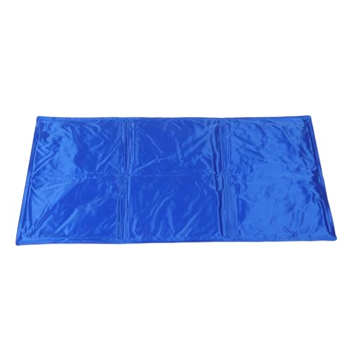 COLLBATH Kühlmatte für Haustiere Selbstkühlendes Gel für Hunde und Katzen Waschbares Tragbares Kühlpad XL Blautöne Sofortige Erleichterung bei Warmem Leicht zu Reinigen für Unterwegs von COLLBATH