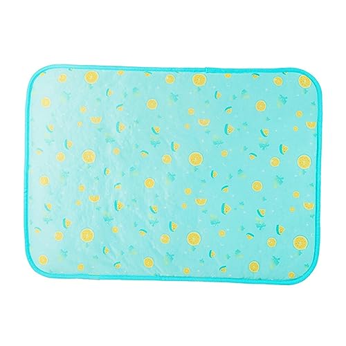COLLBATH Kühlmatte für Haustiere Waschbare Schlafdecke für Katzen Seidigem Material für Käfige und Sofas und Wasser Frischem Fruchtblau COLLBATH Kühlmatte für Haustiere Waschbare Schlafdecke für Katzen Seidigem Material für Käfige und Sofas und Wasser Frischem Fruchtblau von COLLBATH
