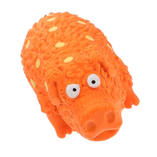 COLLBATH Interaktives Kauspielzeug Für Hunde Latex Quietschspielzeug Für Welpen Hunde Mittelgroße Hunde Haustierspielzeug Cartoon-Schweine-Design von COLLBATH