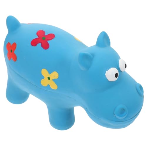 COLLBATH Quietschendes Zahnungsspielzeug Für Hunde Aus Latexmaterial Molarenspielzeug Für Hunde in Nilpferdform COLLBATH Quietschendes Zahnungsspielzeug Für Hunde Aus Latexmaterial Molarenspielzeug Für Hunde in Nilpferdform von COLLBATH