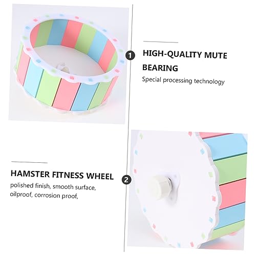 COLLBATH Laufrad Für Hamster Und Mäuse Aus Kunststoff Drehbar Fördert Bewegung Passt Für Kleintiere Einfach Zu Montieren COLLBATH Laufrad Für Hamster Und Mäuse Aus Kunststoff Drehbar Fördert Bewegung Passt Für Kleintiere Einfach Zu Montieren von COLLBATH