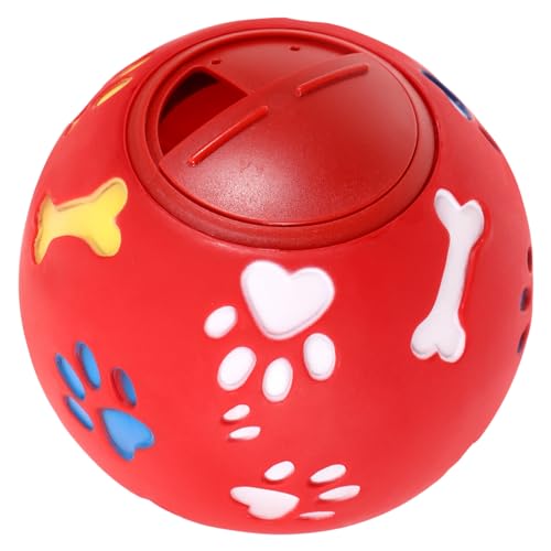 COLLBATH Interaktives Hundespielzeug Leckerli-Ball Hundefutter-Spender Spielball Für Hunde Trainingsball Mit Öffnung Reinigbar Und Langlebig COLLBATH Interaktives Hundespielzeug Leckerli-Ball Hundefutter-Spender Spielball Für Hunde Trainingsball Mit Öffnung Reinigbar Und Langlebig von COLLBATH