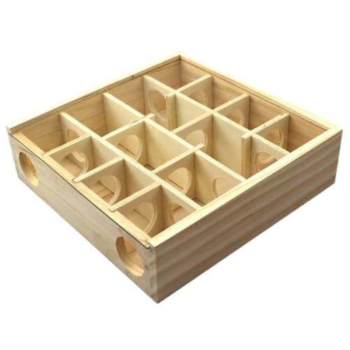 COLLBATH Holz-Hamster-Labyrinth interessantes -Labyrinth-Spielzeug verschleißfestes Chinchilla-Labyrinth Kleintier-Spielzeug COLLBATH Holz-Hamster-Labyrinth interessantes -Labyrinth-Spielzeug verschleißfestes Chinchilla-Labyrinth Kleintier-Spielzeug von COLLBATH