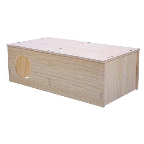 COLLBATH Meerschweinchen Häuschen Aus Holz Für Kleine Haustiere Mehrkammer Hamsterhaus Als Spielzeug Und Versteck Geeignet Für Zwerghamster Mäuse Und Rennmäuse COLLBATH Meerschweinchen Häuschen Aus Holz Für Kleine Haustiere Mehrkammer Hamsterhaus Als Spielzeug Und Versteck Geeignet Für Zwerghamster Mäuse Und Rennmäuse von COLLBATH