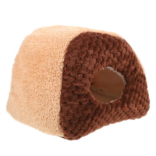 COLLBATH Hängematte Für Kleintiere Bequeme Kuschelhöhle Für Hamster Meerschweinchen Und Andere Haustiere Warmes Nest Mit Metallhaken Für Winter Und Spiel von COLLBATH