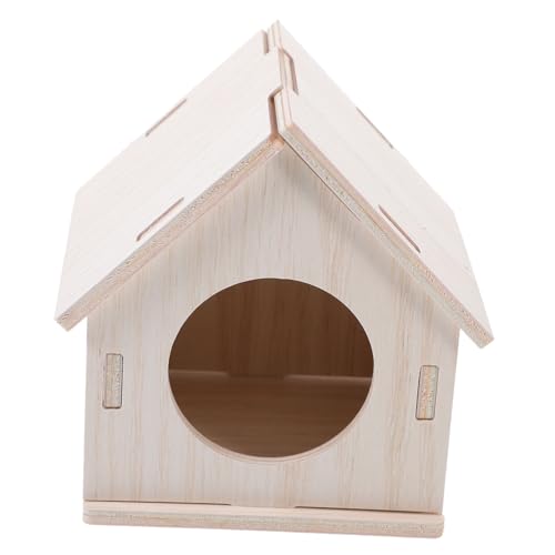 COLLBATH Luxuriöses Eichhörnchenhaus Aus Holz Meerschweinchenbett Verstecke Tunnel Entspannungsbereich Für Haustiere Für Hamster COLLBATH Luxuriöses Eichhörnchenhaus Aus Holz Meerschweinchenbett Verstecke Tunnel Entspannungsbereich Für Haustiere Für Hamster von COLLBATH