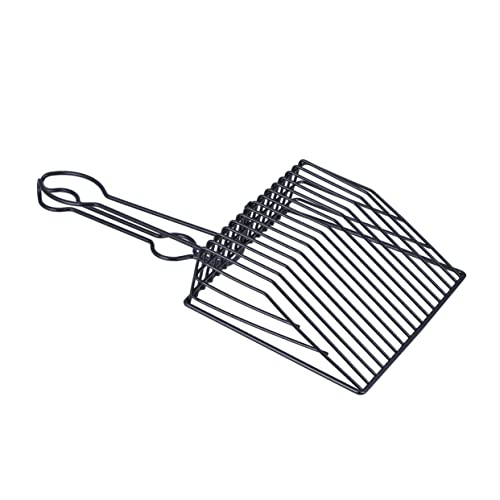 COLLBATH Metall Katzenstreuschaufel mit Langem Griff Umweltfreundlich Staubfrei Große Schaufelfläche Ergonomisch Geformt Schnelle von Katzenstreu und Hundekot Schwarz COLLBATH Metall Katzenstreuschaufel mit Langem Griff Umweltfreundlich Staubfrei Große Schaufelfläche Ergonomisch Geformt Schnelle von Katzenstreu und Hundekot Schwarz von COLLBATH