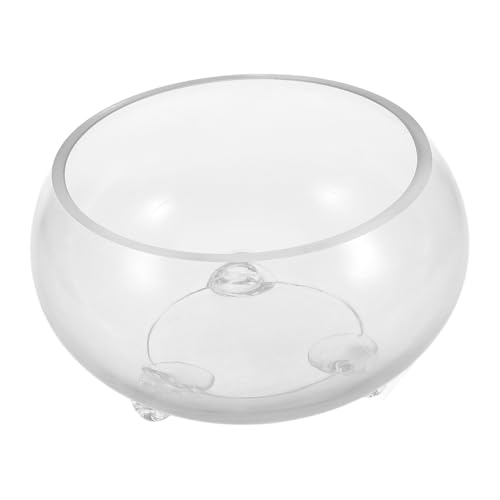 COLLBATH Mikro-landschaftsglas-Aquarium Betta-fischschale Terrarium Sukkulenten Pflanzgefäß Luft Großes Fischglas Aus Glas Terrarienschale Lotusblütenschale Kleines Aquarium Transparent von COLLBATH
