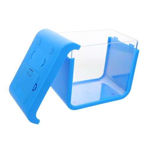 COLLBATH Mini Aquarium mit Licht Desktop Fischtank für Betta Fische Wasserpflanzen und Kleine Fische Aquarien Dekoration von COLLBATH