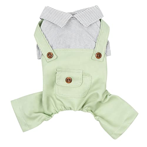 COLLBATH Frühlings-welpenkleidung Mit Streifenmuster Bequeme Haustierbekleidung Für Alltag Modische Hundekleidung COLLBATH Frühlings-welpenkleidung Mit Streifenmuster Bequeme Haustierbekleidung Für Alltag Modische Hundekleidung von COLLBATH