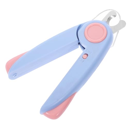 COLLBATH Nagelschere für Haustiere Hundeschermaschinen Klaue Wickeln Bausatz Hund Nagel Haustier nageltrimmer Haustier Nagelschere Katzenbedarf LED Nagelknipser für Haustiere Abs Sky-Blue COLLBATH Nagelschere für Haustiere Hundeschermaschinen Klaue Wickeln Bausatz Hund Nagel Haustier nageltrimmer Haustier Nagelschere Katzenbedarf LED Nagelknipser für Haustiere Abs Sky-Blue von COLLBATH