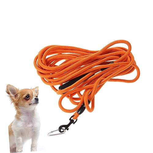 COLLBATH Praktische Zugleine Für Hunde Lange Trainingsleine Orange 10mm Ideal Für Mittelgroße Hunde Robuste Und Strapazierfähige Hundeleine Für Outdoor Aktivitäten Und COLLBATH Praktische Zugleine Für Hunde Lange Trainingsleine Orange 10mm Ideal Für Mittelgroße Hunde Robuste Und Strapazierfähige Hundeleine Für Outdoor Aktivitäten Und von COLLBATH