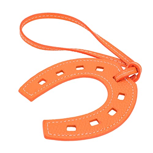 COLLBATH PU Taschenanhänger Pferdehufe Anhänger Kreativer U Förmiger Schlüsselanhänger Orange Leichtes Langlebiges Modisches Accessoire für Taschen Autoschlüssel Handy COLLBATH PU Taschenanhänger Pferdehufe Anhänger Kreativer U Förmiger Schlüsselanhänger Orange Leichtes Langlebiges Modisches Accessoire für Taschen Autoschlüssel Handy von COLLBATH