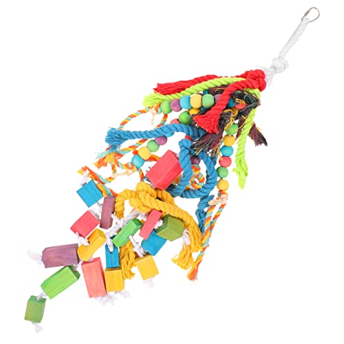 COLLBATH Papagei Kauspielzeug Vogelkäfig Zubehör Vogel Beißen Spielzeug Für Wellensittiche Papagei Wickelseil COLLBATH Papagei Kauspielzeug Vogelkäfig Zubehör Vogel Beißen Spielzeug Für Wellensittiche Papagei Wickelseil von COLLBATH