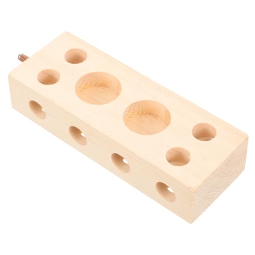 COLLBATH Papageienblock Kauspielzeug Vogel-Holzstation Zerkleinerungsblöcke sicheres Ara-Beißspielzeug zum Zähneknirschen COLLBATH Papageienblock Kauspielzeug Vogel-Holzstation Zerkleinerungsblöcke sicheres Ara-Beißspielzeug zum Zähneknirschen von COLLBATH