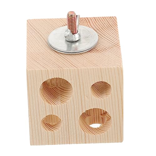 COLLBATH Holz Kauspielzeug Für Vögel Papagei Mit Löchern Käfig Zubehör Beißspielzeug Spielzeug Kauen Holzklötze Vögel COLLBATH Holz Kauspielzeug Für Vögel Papagei Mit Löchern Käfig Zubehör Beißspielzeug Spielzeug Kauen Holzklötze Vögel von COLLBATH