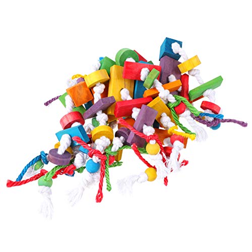 COLLBATH Papagei Block Spielzeug Holz Vogel Block Kauen Spielzeug Papagei Käfig Beißen Für Vögel COLLBATH Papagei Block Spielzeug Holz Vogel Block Kauen Spielzeug Papagei Käfig Beißen Für Vögel von COLLBATH