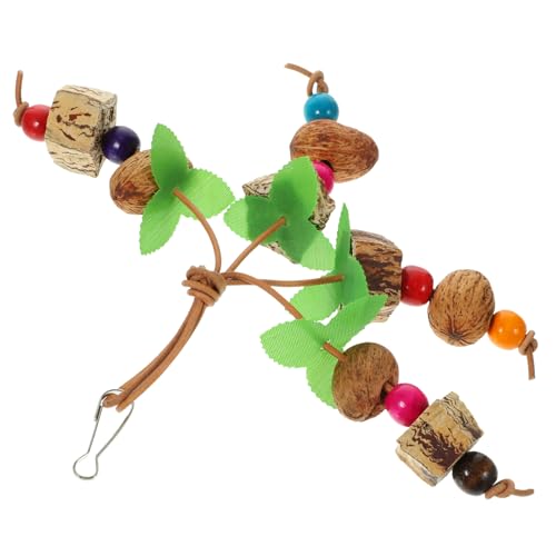 COLLBATH Käfig Vogel Spielzeug Natürliches Kauspielzeug Für Papageien Hängendes Zerkleinerungsspielzeug Vogelspielzeug Für Haustiere COLLBATH Käfig Vogel Spielzeug Natürliches Kauspielzeug Für Papageien Hängendes Zerkleinerungsspielzeug Vogelspielzeug Für Haustiere von COLLBATH