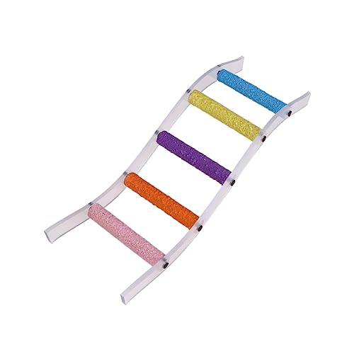 COLLBATH Hamsterleiter Kletterspielzeug Aus Acryl Für Kleintiere Und Papageien Spielzeug Mit Leiter Zum Klettern Und Spielen COLLBATH Hamsterleiter Kletterspielzeug Aus Acryl Für Kleintiere Und Papageien Spielzeug Mit Leiter Zum Klettern Und Spielen von COLLBATH