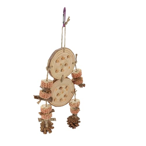 COLLBATH Papageien-beißspielzeug Vogelkäfig-hängespielzeug Vogelkäfig-anhänger Aus Holz Für Papageien Und Vögel Leicht Und Exquisit Verarbeitet Lustige Beschäftigung Für Ziervögel COLLBATH Papageien-beißspielzeug Vogelkäfig-hängespielzeug Vogelkäfig-anhänger Aus Holz Für Papageien Und Vögel Leicht Und Exquisit Verarbeitet Lustige Beschäftigung Für Ziervögel von COLLBATH