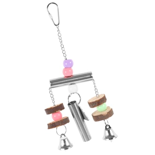 COLLBATH Papagei Glocke Spielzeug Hängen Vogel Kauen Spielzeug Bunte Klingeln Glocken für Papageien COLLBATH Papagei Glocke Spielzeug Hängen Vogel Kauen Spielzeug Bunte Klingeln Glocken für Papageien von COLLBATH