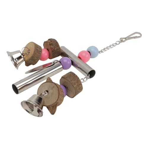 COLLBATH Papageien-Hängespielzeug Käfig Große Papageienspielzeugringe Vogelstange coop Papageienseil haustierbedarf langeweile Vogel hängendes Vogelspielzeug Silver COLLBATH Papageien-Hängespielzeug Käfig Große Papageienspielzeugringe Vogelstange coop Papageienseil haustierbedarf langeweile Vogel hängendes Vogelspielzeug Silver von COLLBATH