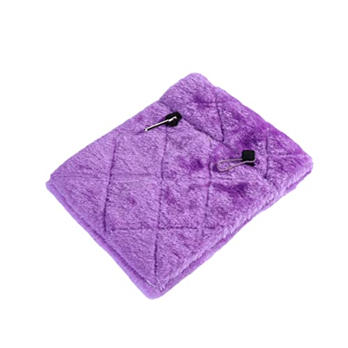 COLLBATH Adorable Vogel Schlafbett Warmes Und Plüsch Papageienhängematte Für Käfige Für Wellensittiche Und Nymphensittiche von COLLBATH