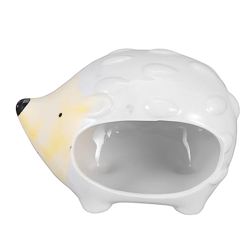 COLLBATH Pet Cooling Nest aus Keramik für Hamster Meerschweinchen und Andere Kleintiere Tragbares Verschleißfestes Haustierhaus mit Einzigartigem Design für Erholsamen Schlaf und Tägliche von COLLBATH