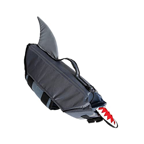 COLLBATH Pet Pool Versorgung Weste Züchten Schwimmbad Körperpflege Hund Schwimmanzug Hund Groß Name Abdeckung Strand Für Kleine Hunde Mittel Badeanzug Hundebecken Wasserdichtes Nylon Grey von COLLBATH