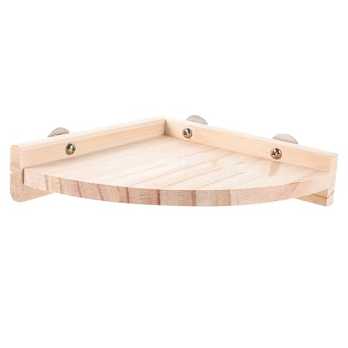 COLLBATH Holzplattform Für Hamsterkäfig Haustier-holzständer Installieren Spielplatz Für Kleintiere von COLLBATH