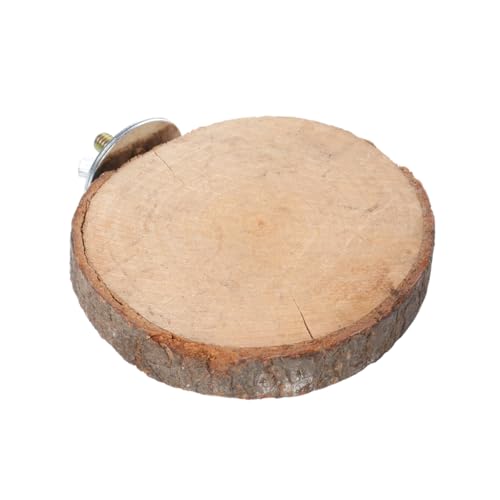 COLLBATH Rundes Holzspringbrett Vogelspielzeug Sitzstange Plattform Ständer Station Für Papageien Und Kleintiere Zum Aufhängen Im Käfig COLLBATH Rundes Holzspringbrett Vogelspielzeug Sitzstange Plattform Ständer Station Für Papageien Und Kleintiere Zum Aufhängen Im Käfig von COLLBATH