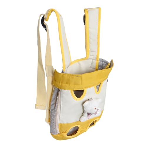 COLLBATH Portabler Haustier-Rucksack Vorne für Katzen und Kleine Hunde Ergonomisches Design Reißfestes Material Atmungsaktiv für Wandern Camping und Tägliche Nutzung bis Komfortabel und von COLLBATH