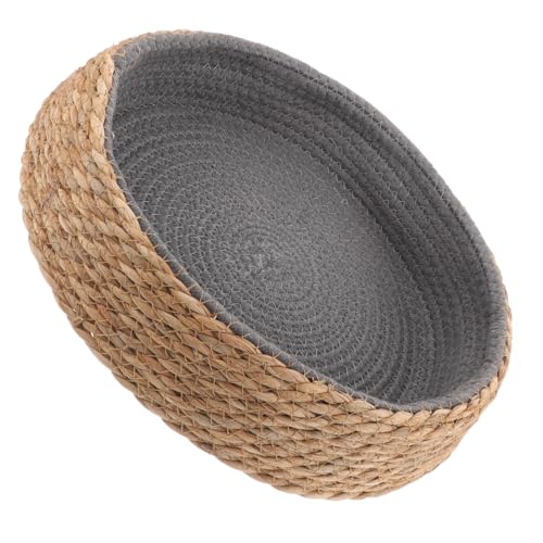 COLLBATH Hundebett Rattankorb Bequemes Katzen- Und Hundenestbett Gewebtes Haustiernestpolster Rattan Haustierbedarf Atmungsaktiv COLLBATH Hundebett Rattankorb Bequemes Katzen- Und Hundenestbett Gewebtes Haustiernestpolster Rattan Haustierbedarf Atmungsaktiv von COLLBATH