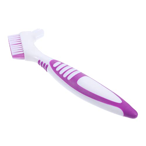 COLLBATH Reinigungsbürste Für Schildkrötenpanzer Tragbare Schmutzentfernungsbürste Doppelseitiges Design Kleine Haushaltsbürste Mit Klammer Aus Hochwertigem Kunststoff von COLLBATH