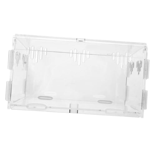 COLLBATH Reptilien Futterbox Transparenter Zuchttank Für Schildkröten Spinnen Für Haltung Und Pflege Von Reptilien Und Aquarienbewohnern von COLLBATH