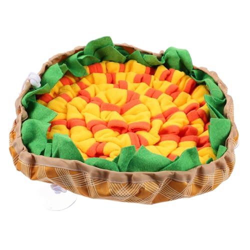 COLLBATH Schnüffelmatte Für Hunde Langsamfütterer Geruchsmatte Für Haustiere Schnüffelbedürfnis Entspannen Biss Resistent Decke von COLLBATH