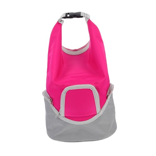 COLLBATH Rucksack Für Haustiere Hundetasche Träger Tragetasche Für Hunde Tragetasche Für Katzen Faltbar Dein Container Hundetragetasche Groß Behandeln Transportbox Für Hunde Polyester Rot von COLLBATH